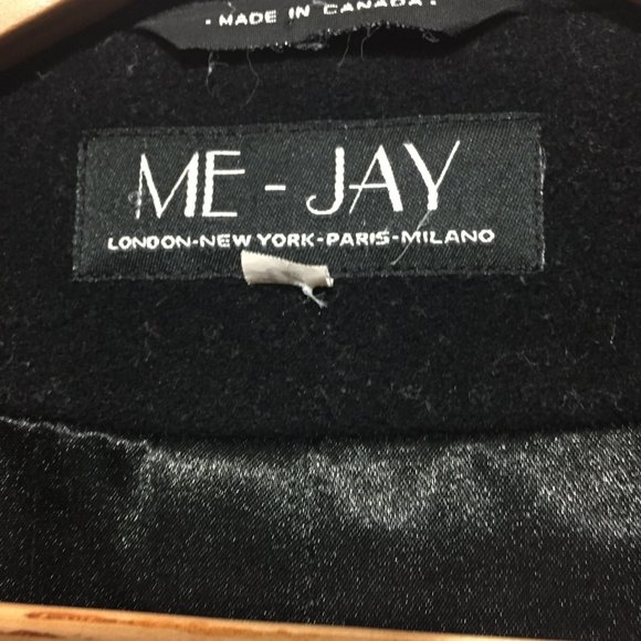 VINTAGE ME-JAY WOOL BLEND COATS SIZE 12 - Picture 6 of 10